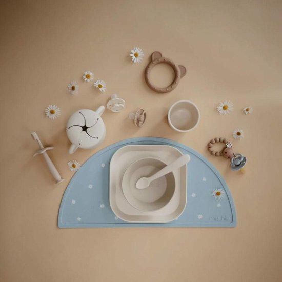 Mushie - Siliconen Snack Cup - Ivory van Mushie — afbeelding 4