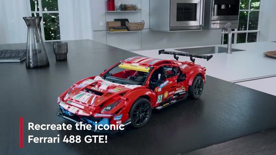 LEGO Technic Ferrari 488 GTE AF Corse #51 - 42125
