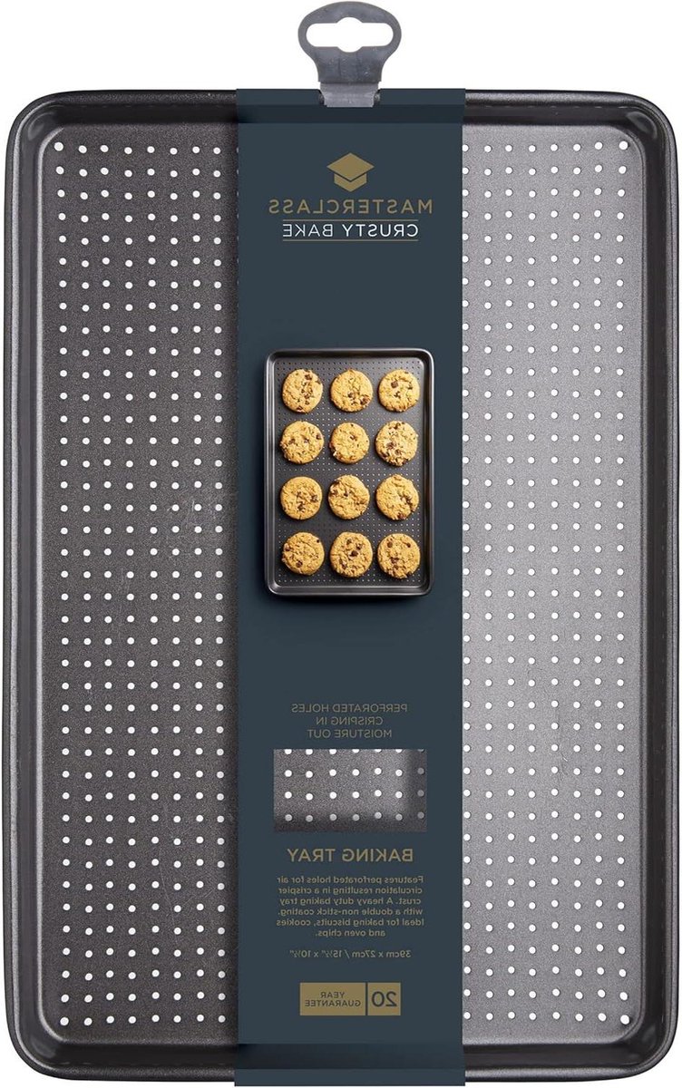 Crusty Bake Non Stick Baking Tray grijs - 39 x 27 cm - Kitchen Tray