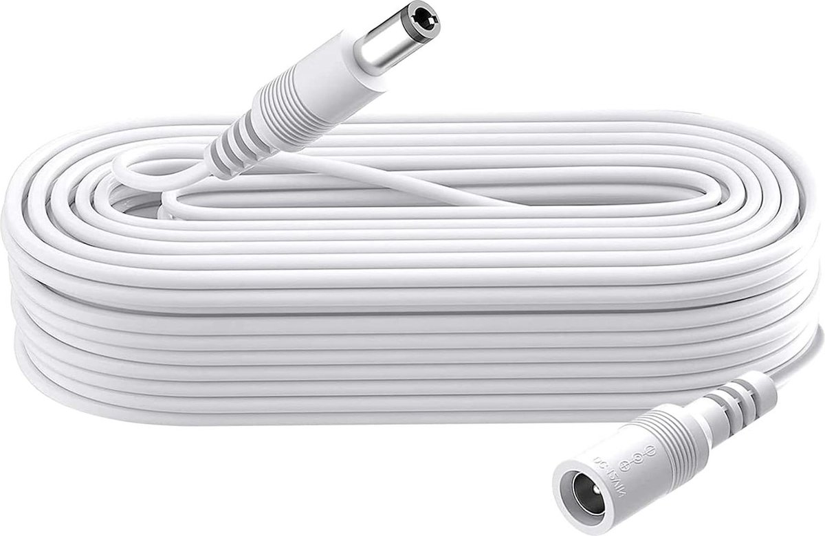Câble Séparateur DC 5.5x2.1mm 1 Femelle Vers 2 Ou 4 Mâles – 30 Cm, Pour Alimentation Caméra CCTV, LED