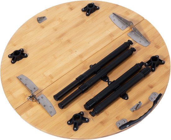 Redwood - Campingtafel - Bambusa Rondo Tafel van Merkloos — afbeelding 4