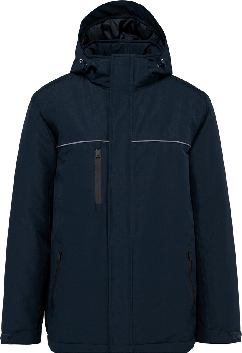 WK. Designed To Work Unisex performance parka met capuchon WK650 Blauw