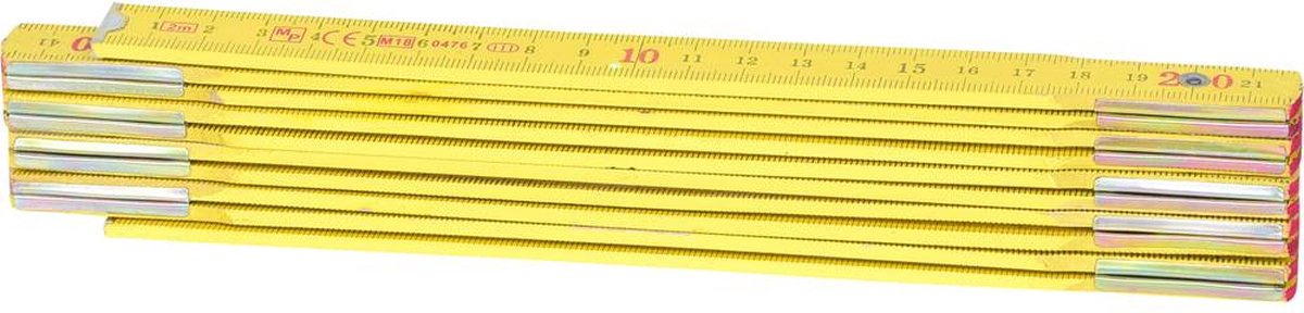 KS Tools 300.0060 Duimstok 2 m Hout