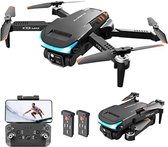Drone met camera voor volwassenen 1080P HD FPV camera, drone voor beginners met hoogtebehoud, landing met één toets, vermijden van obstakels, snelheidsaanpassing, headless-modus, 3D flips,2 batterijen