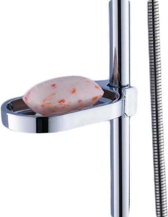 Porte-savon pour douche, porte-savon pour barre de douche de 25 mm