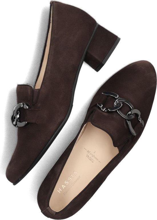 Hassia Siena 1 Loafers Instappers Dames Bruin Maat 41 5 bol