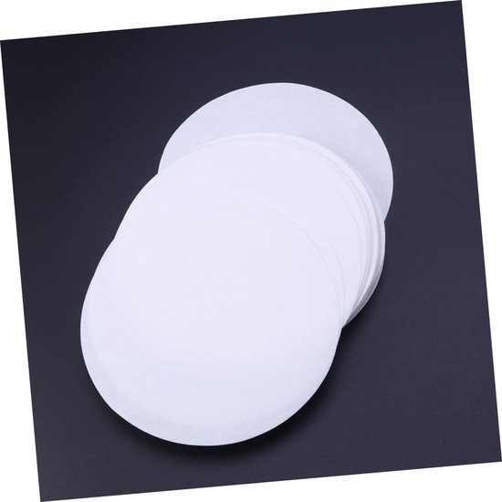 100x Filterpapier 90 Mm – Middelsnel, 10-20 µm, Voor Laboratorium En Olie-testen