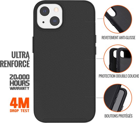 Coque Eiger North Apple iPhone 15 - noire