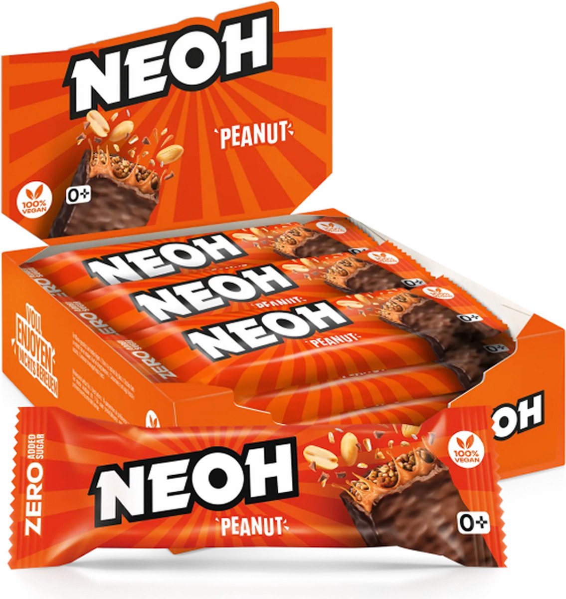 Goedkoopste NEOH | Bar | Peanut | 12 Stuks | 12 x 28 gram