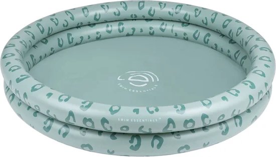 Piscine Opblaasbaar Swim Essentials - Piscine Bébé & Kinder - Imprimé Panthère Verte - Ø 100 cm