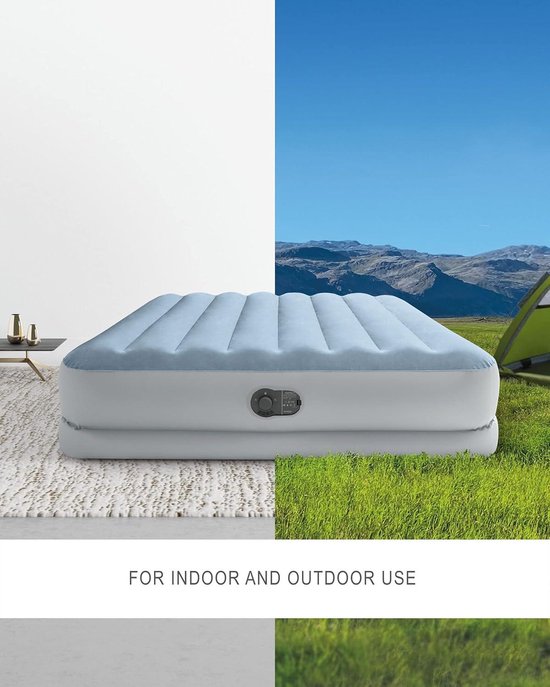 Dura-Beam Comfort 64159 Luchtbed met Fastfill USB-pomp - Opgeblazen afmetingen: 152 cm x 203 cm x 36 cm van Merkloos — afbeelding 3