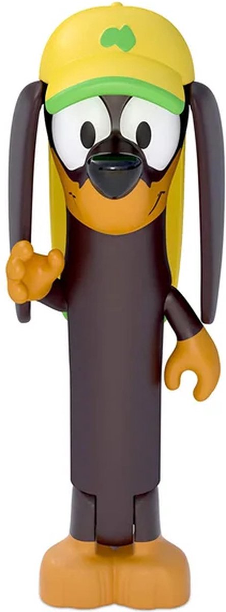 BLUEY - 4 speelfiguren Vrienden: Bluey, Snickers, Coco en Honey - Speelfigurenset — afbeelding 5