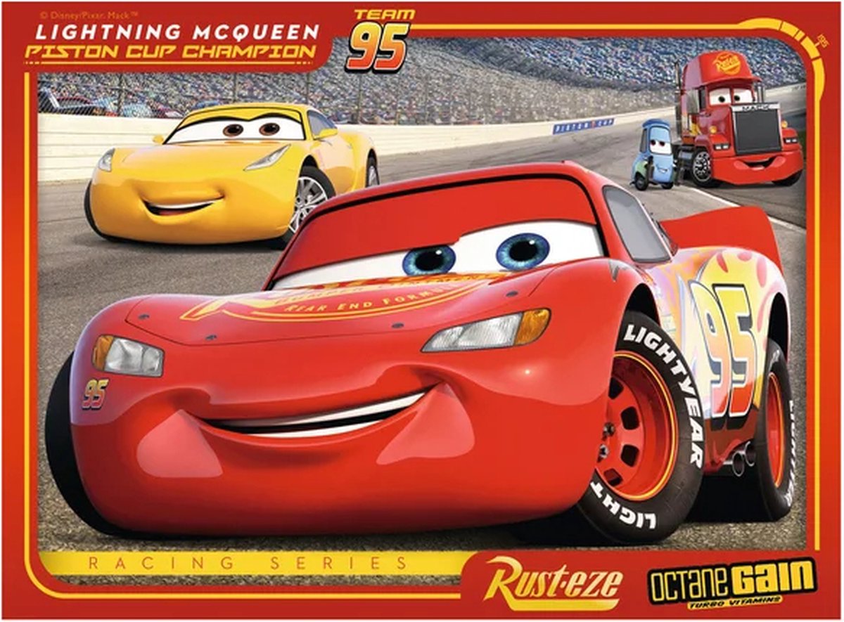 Ravensburgerpuzzel Disney Cars 3 Let's race! - 12+16+20+24 stukjes — afbeelding 8