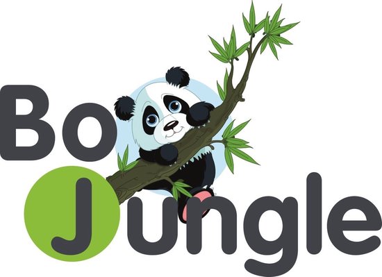 Bo Jungle - Schommelstoel en zitje in 1 - Wipstoel - Bouncer - Baby tot kleuter - Tot max. 18 kg - Inclusief Speelboog en verkleinkussen - Meegroeiende Swing - Zachte stof - Muziek en vibratie functies - Rocker Beige — afbeelding 2