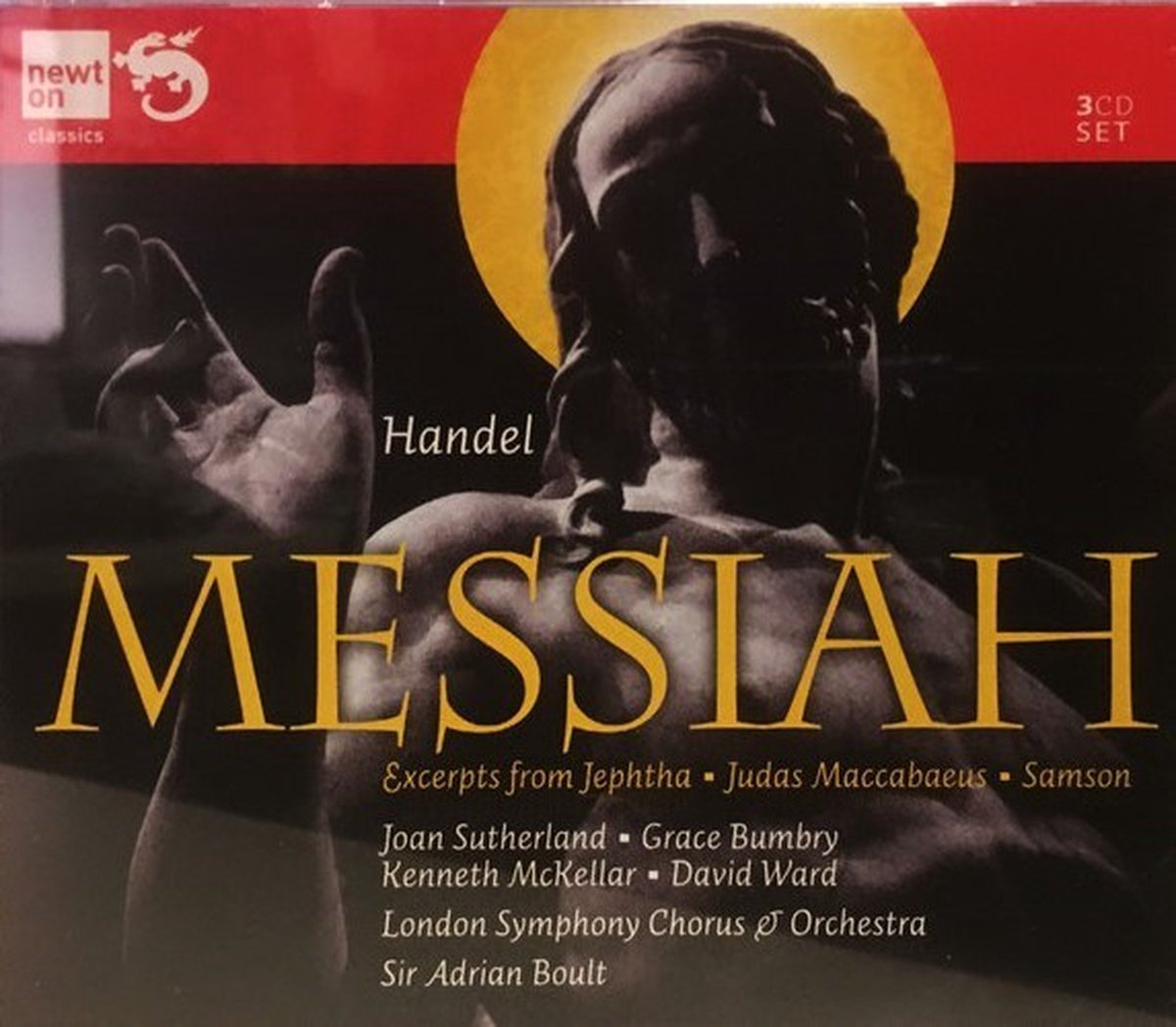 Joan Sutherland, Grace Bumbry, London Symphony Orchestra, Sir Adrian Boult - Handel: Messiah (3 CD)