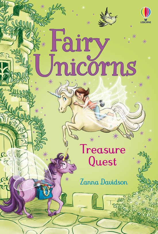 Fairy Unicorns- Fairy Unicorns The Treasure Quest - cover