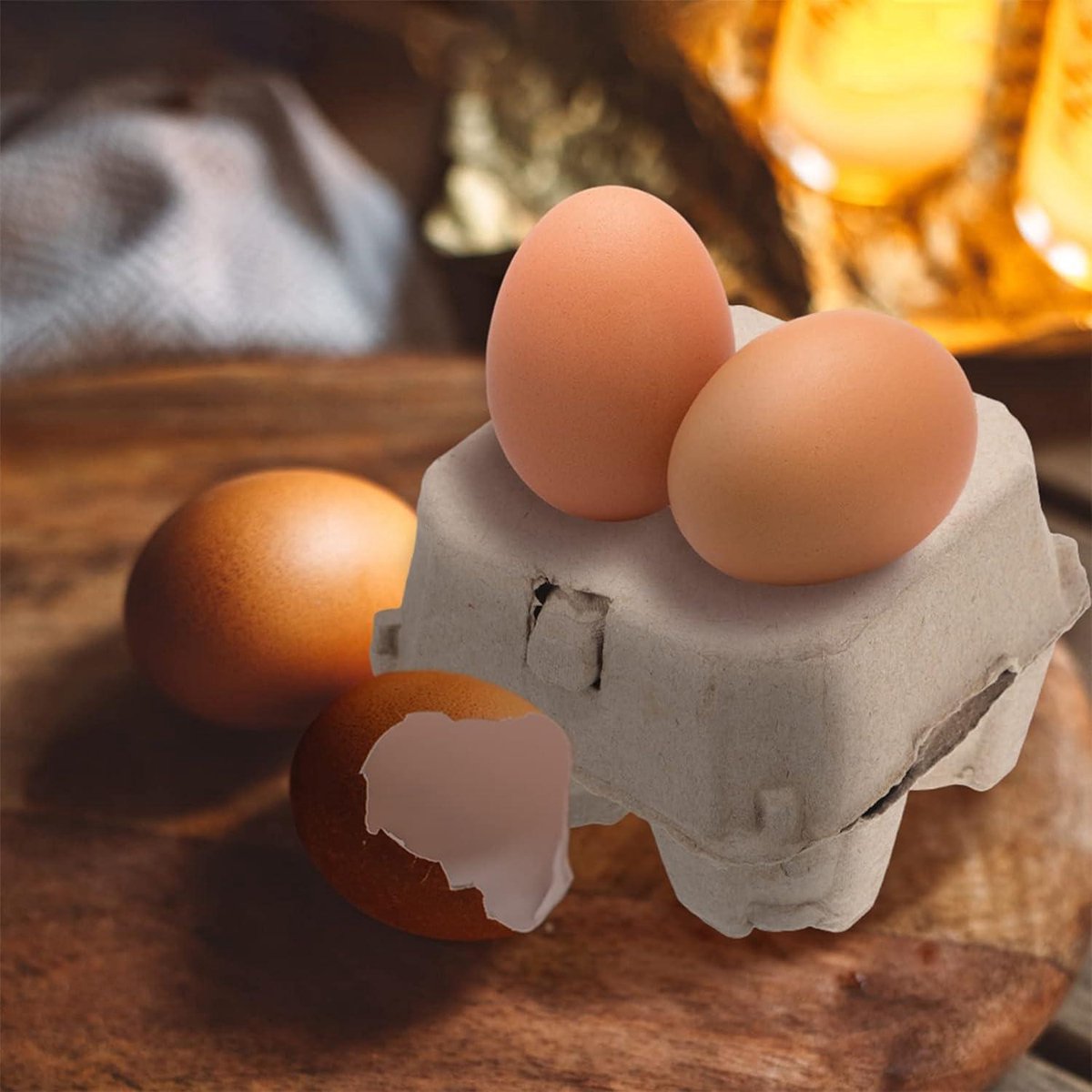 Zerodeko Lot de 50 boîtes à œufs en papier pour œufs de poule, pulpe, plateau à œufs en fibre pouvant contenir 4 œufs familiaux, fermes, marchés, voyages, boîtes de rangement pour œufs Zerodeko Lot de 50 boîtes à œufs en papier pour œufs de poule, pulpe, plateau à œufs en fibre pouvant contenir 4 œufs familiaux, fermes, marchés, voyages, boîtes de rangement pour œufs