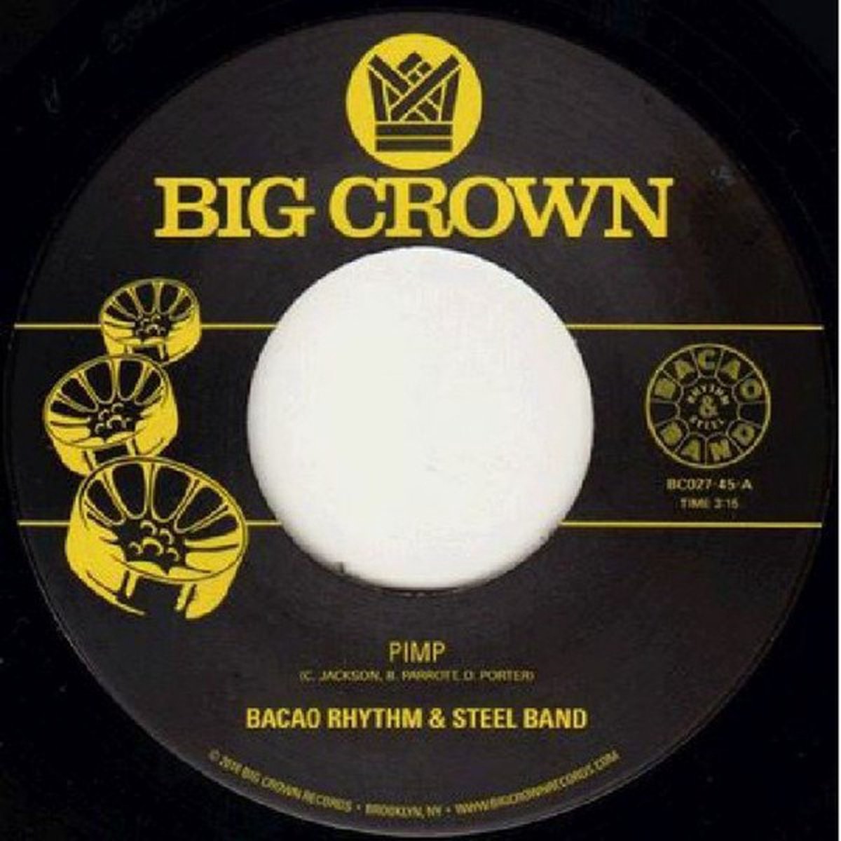 Bacao Rhythm & Steel Band - Pimp (7" Single)