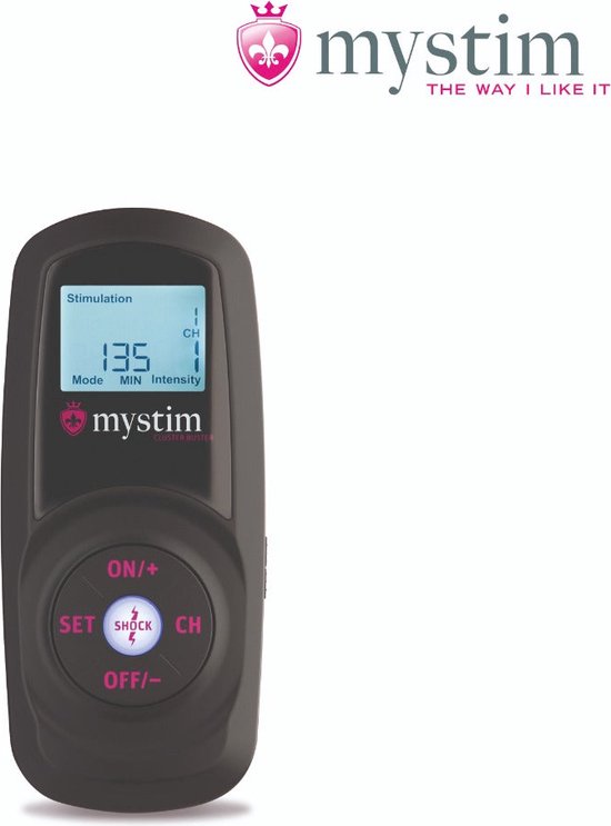 Kit électro-stimulation MYSTIM - Cluster Buster - Pour Stimulation Intime - Neuf Et Discret