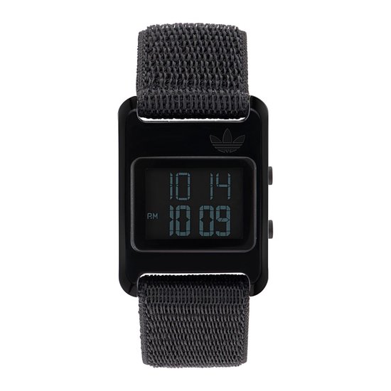 Adidas Originals Retro Pop Digital AOST23065 Horloge - Textiel - Zwart - Ø 31 mm