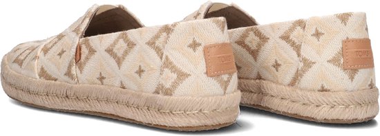 Toms Dames Espadrilles Alpargata R Print Beige - Maat 40