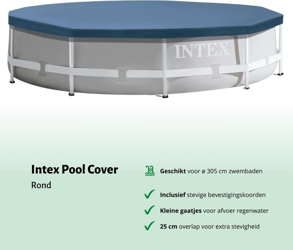 Accessoires voor Intex Metal Frame Zwembad - 244x51 cm - Rond - Intex - 28205NP - Zwembadfilterpomp - Testrips - Afdekzeil - Filters - Chloordrijver - Chloor – foto 8