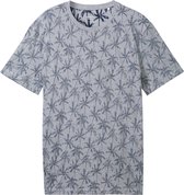 Tom Tailor T-shirt T Shirt Met Print 1042051xx12 35573 Mannen Maat - M