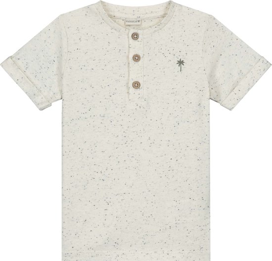 Prénatal peuter T-shirt - Jongens - Dark Off-White - Maat 104