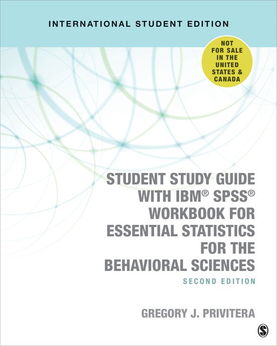 Student Study Guide With IBM SPSS Workbook for Essential Sta ... - cover