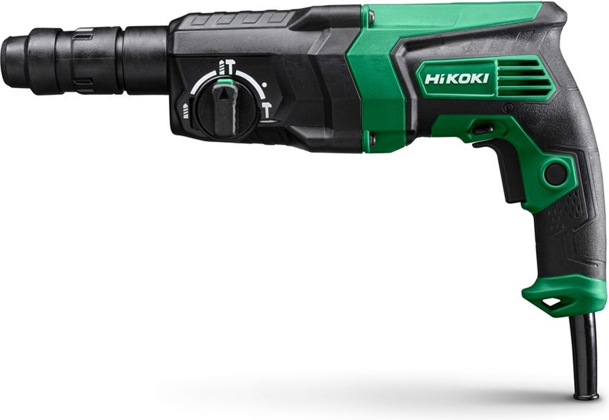 HiKOKI DH26PMCWSZ - Boorhamer - 830W - 3,2J - Ergonomische Handgreep