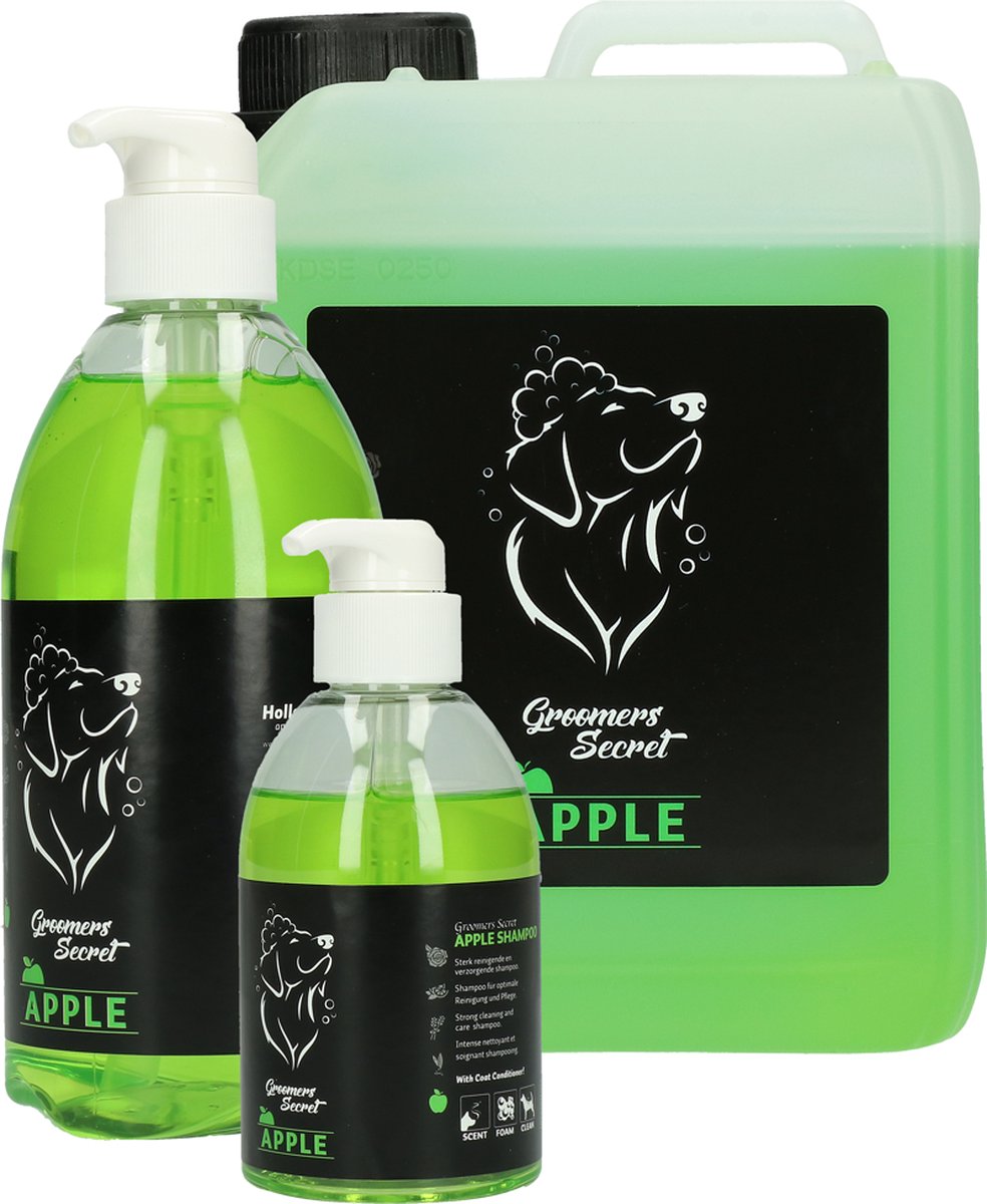 Groomers Secret Verzorgende shampoo Appel 250ml