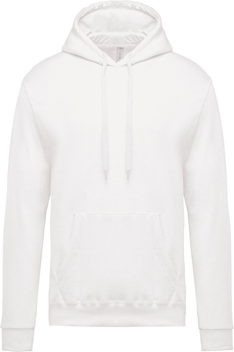 Kariban Herensweater met capuchon K476 - White - S