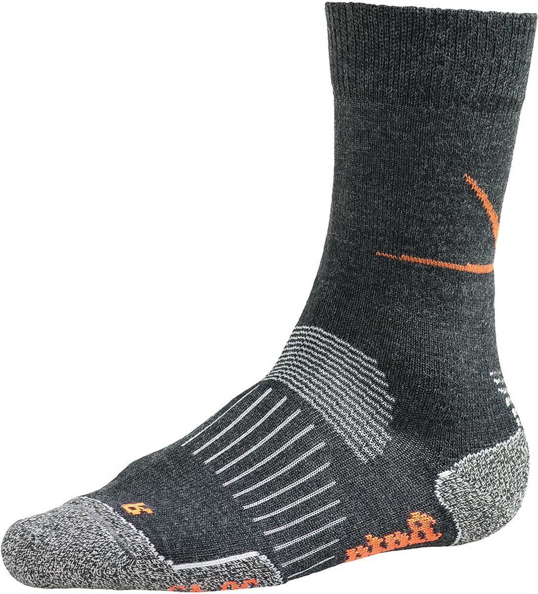 Bata Industrials - 3-Pack - All Season Merino Werksokken - Pro-Cool - Antistatisch - Heren / Dames - antraciet - 43-46 - 131111400