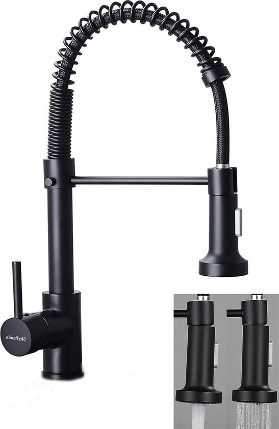 4 IN 1 Waterval Keukenkraan 360 ° Draaibare Kraan Multifunctionele Spatwaterdichte Kraan Universele Waterkraan Spoelbak Accessoires kopen vanaf een prijs van 11