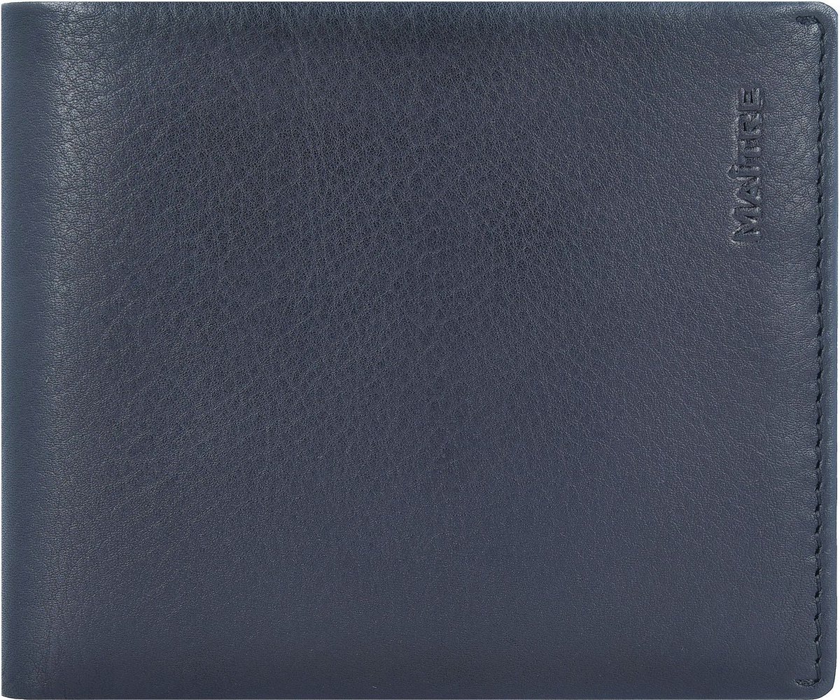 Maître Leren Portemonnee Hundsbach Gilbrecht BillFold H9 Black Zwart