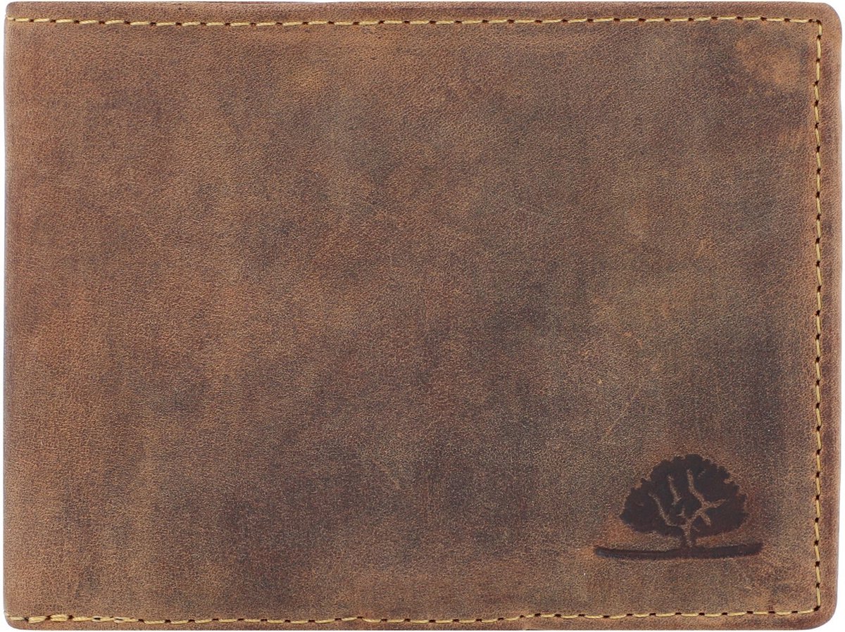 GREENBURRY portemonnee Vintage Wallet Brown bruine