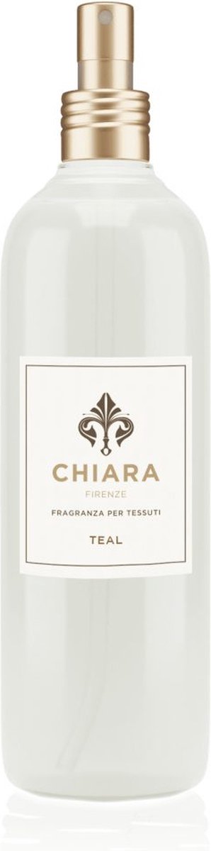 Goedkoopste Textielspray Teal 250ml roomspray huisparfum – Chiara Firenze Italia