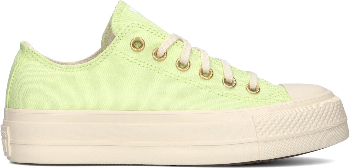 Converse Chuck Taylor All Star Lift Ox Sneakers - Dames - Geel - Maat 41,5