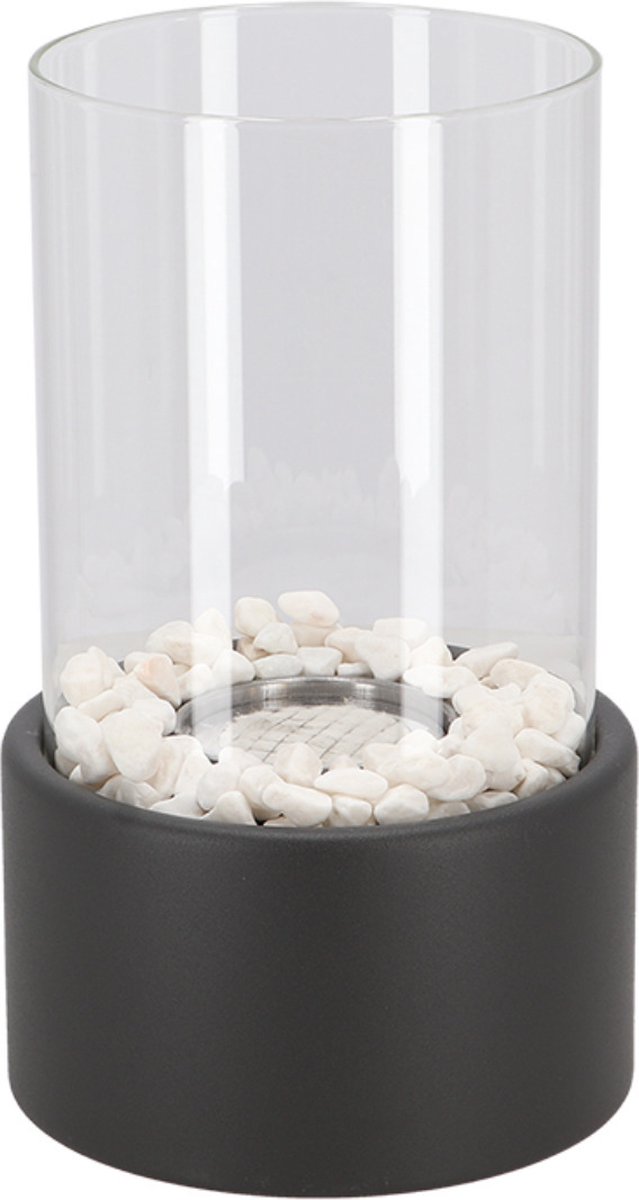 Bol.com Esschert design bio ethanol sfeerhaard/tafelhaard - rond - voor binnen en buiten - 16 x 26.5 cm aanbieding