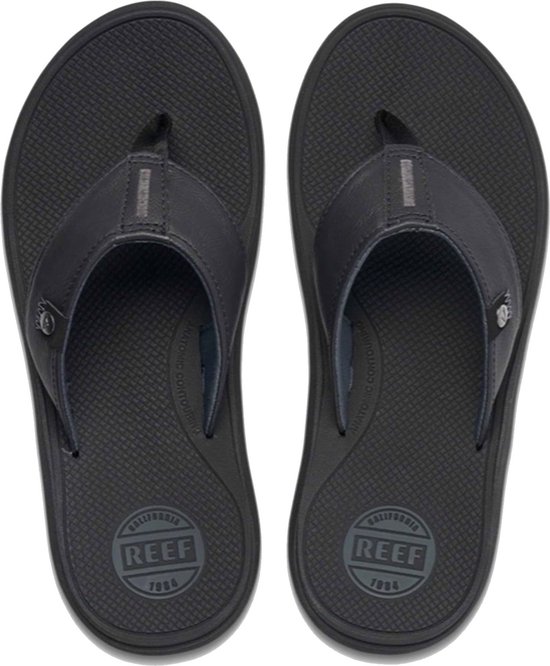 Reef Phantom Nias black/Grey Heren Slippers - Zwart/Grijs - Maat 43