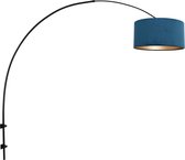 Steinhauer wandlamp Gramineus - zwart - - 8245ZW