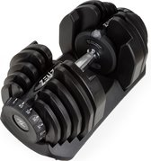 Bol.com ZEUZ Verstelbare Dumbell 5 KG t/m 40 KG - Gewichten Halterset – Fitness Sport Set – Conditie & Krachttraining – Halters aanbieding