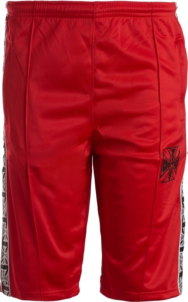 WCC West Coast Choppers Short Traningshose Red-XXL