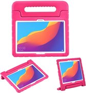 Coque arrière iMoshion Kidsproof avec poignée Coque Huawei MediaPad T5 10,1 pouces - Rose