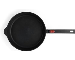 Hapjespan, ø 28 cm, 3.5 L, Gerecycled Aluminium, QXR Non Stick, Inductie - Woll | EcoLogic QXR