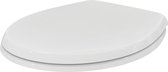 Abattant de toilettes original avec mécanisme de fermeture amortie - conception universelle - Duroplast - blanc
