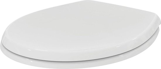 Abattant de toilettes original avec mécanisme de fermeture amortie - conception universelle - Duroplast - blanc