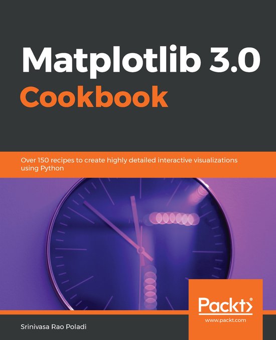 Matplotlib 3.0 Cookbook - cover