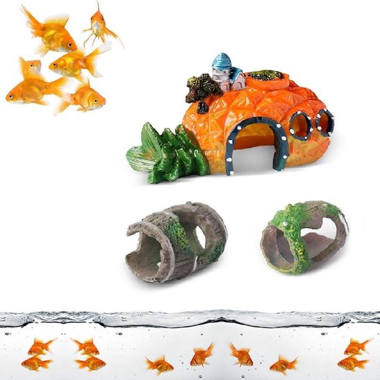 Cave Rock Decor Set - Kunstplanten Aquarium Decor