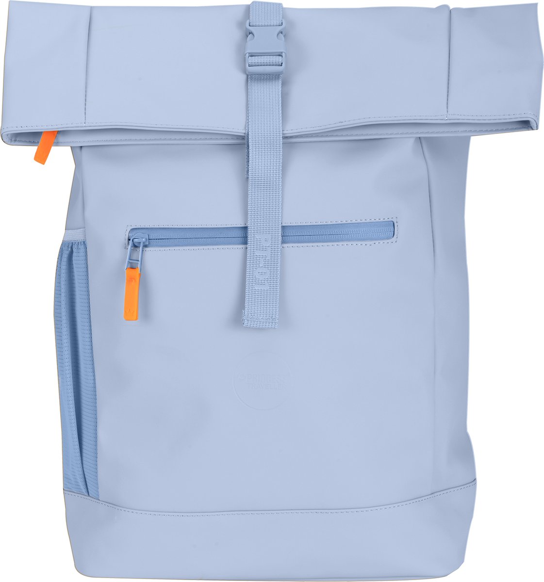 Princess Traveller PT-01 Rugzak - Poolhouse Blue - 16 inch laptopvak - Duurzaam materiaal GRS gecertificeerd- Laptoprugzak